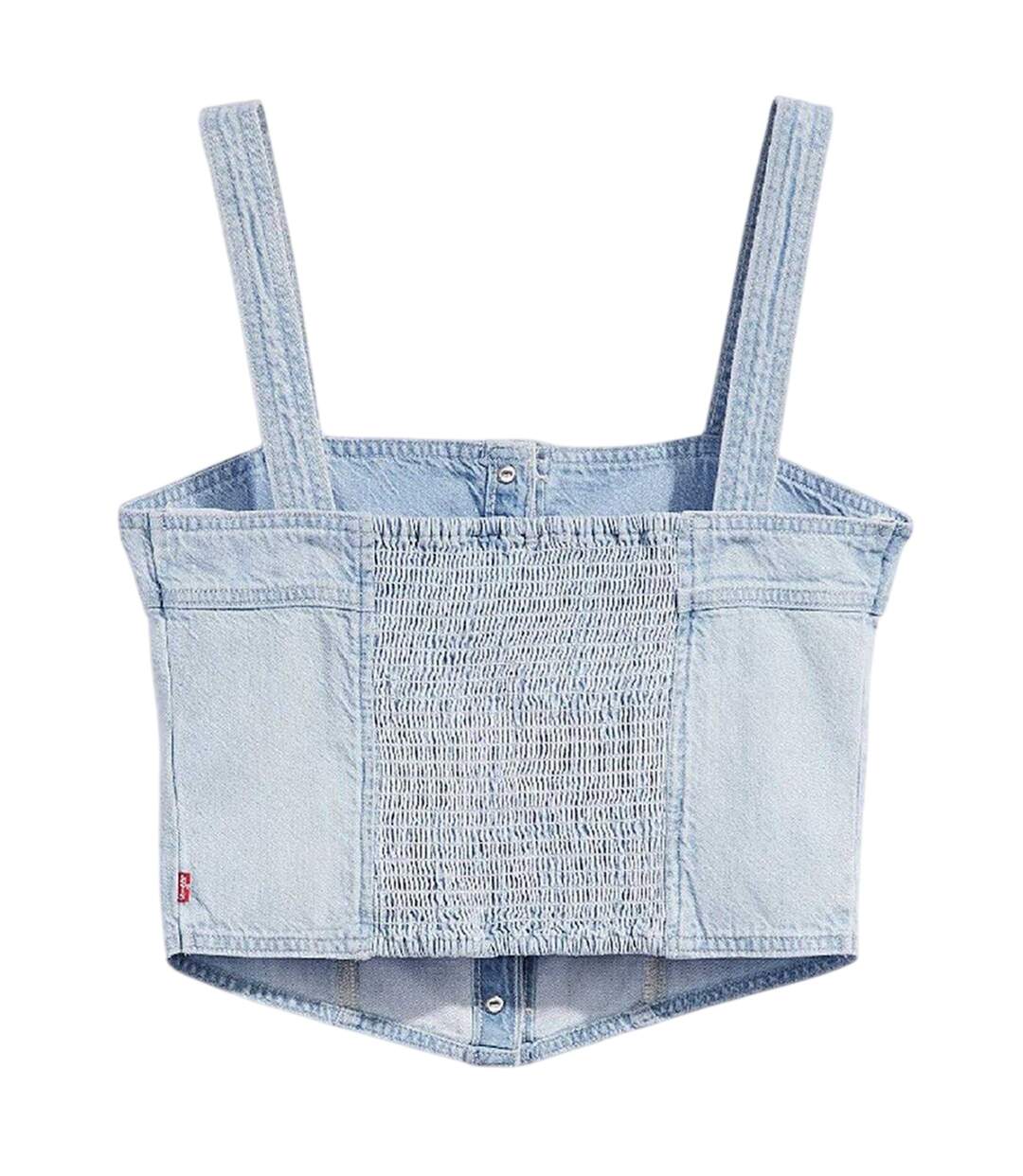 Débardeur Drea Cool Poole Femme Bleu Clair Levis-3