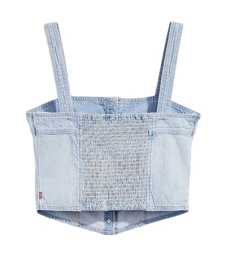 Débardeur Drea Cool Poole Femme Bleu Clair Levis