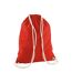 Sac De Gym 12 Litres Taille Unique Rouge Vif Westford Mill-2