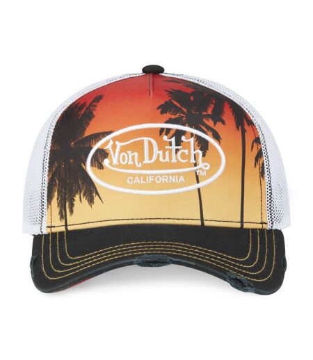 Casquette trucker avec filet avec print en sublimation Subli Calif Vondutch