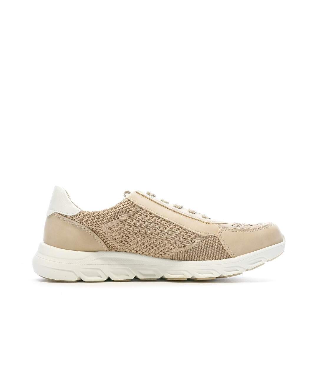 Baskets beige femme relife  looplace-2