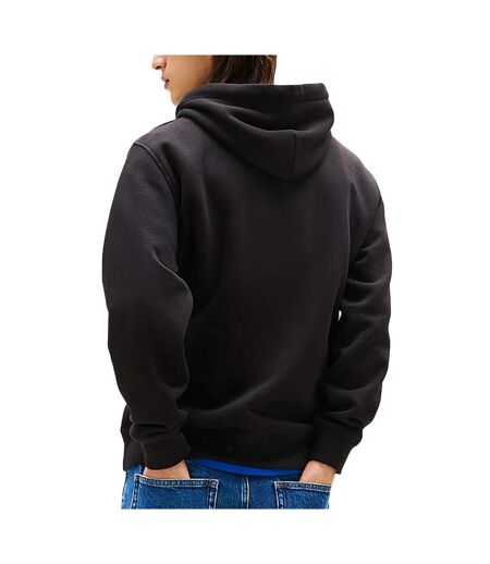 Sweats à capuche noir homme tommy hilfiger linear