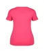 Womens/ladies T-shirt Bright Pink Slazenger-3