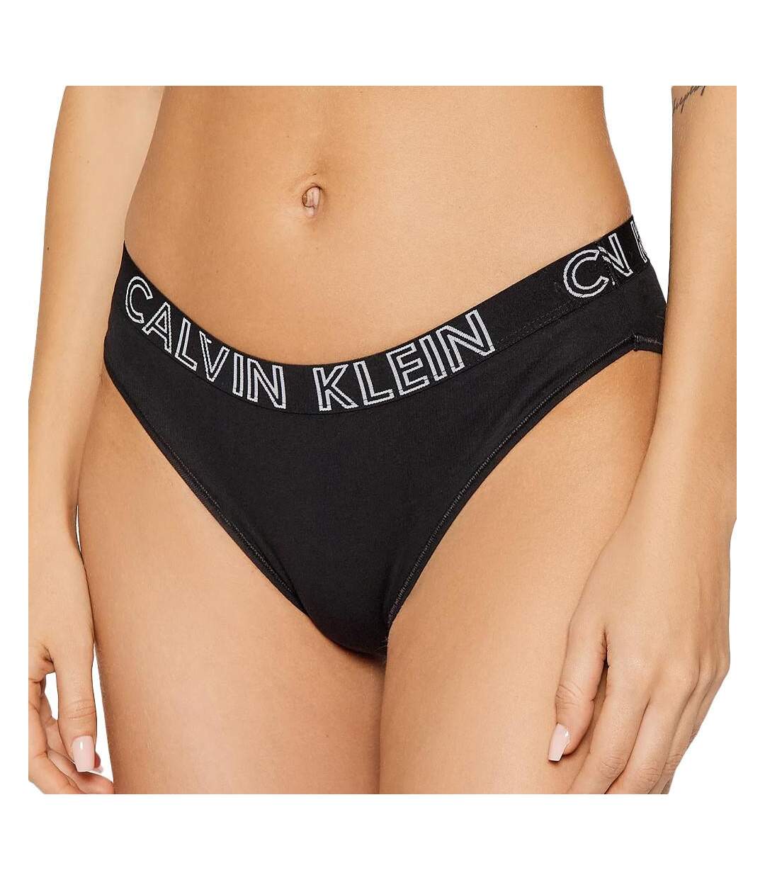 Culotte Bikini Noir Femme Calvin Klein Jeans - M-1