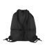 U085 Drawstring Bag One Size Black 4F-2