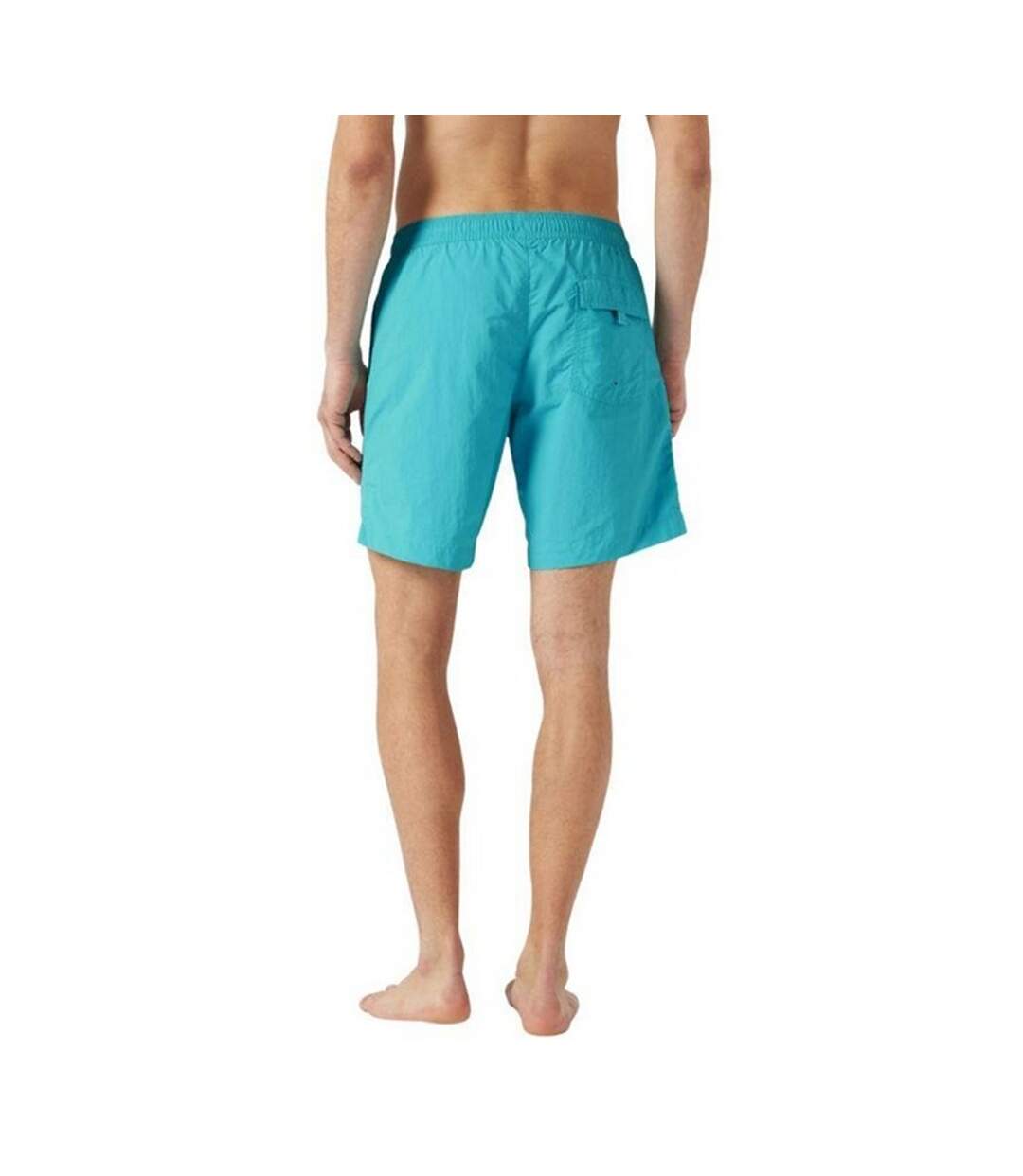 Short De Bain Motif/style Logo Brodé Homme Vert Champion-4