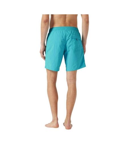 Short De Bain Motif/style Logo Brodé Homme Vert Champion