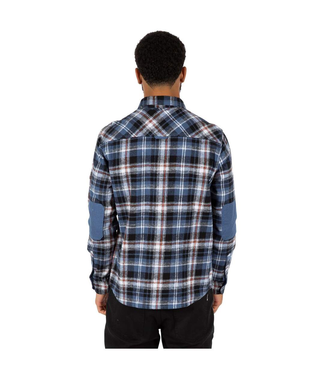 Chemise Manches Longues Motif/style À Carreaux Zalah Homme Bleu À Carreaux Trespass-3