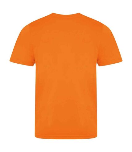 Unisex adult smooth t-shirt orange crush AWDis Cool