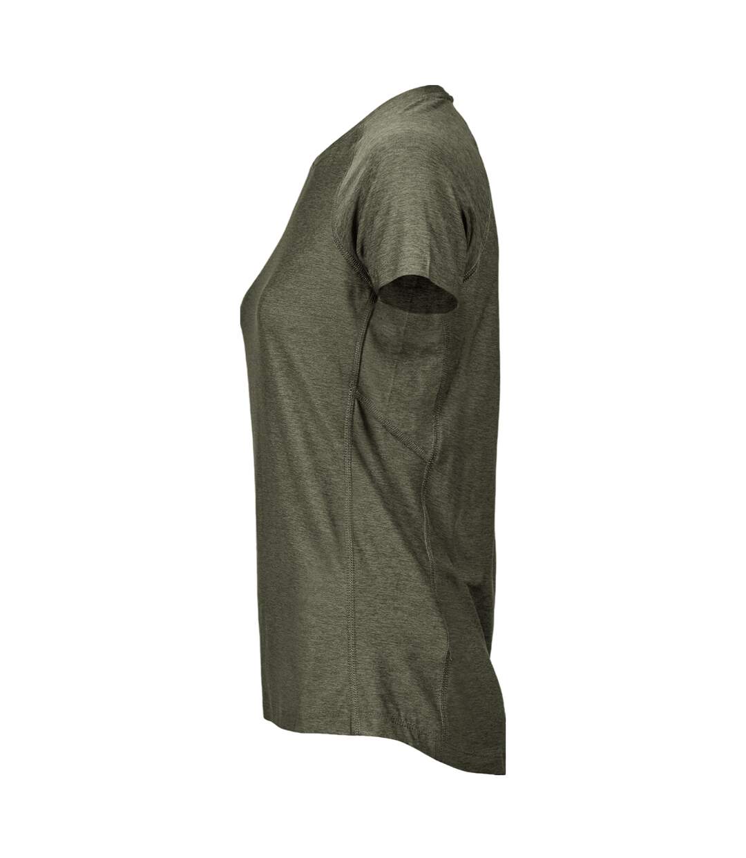 T-shirt Femme Olive Chiné Tee Jays-3