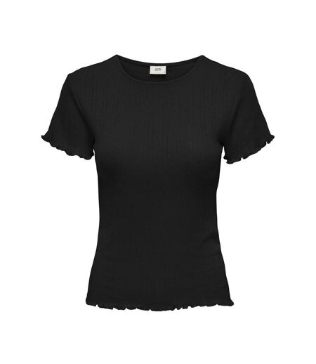 T-shirt Noir Femme JDY Salsa Life