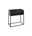 Porte Plantes en Métal Variable 70cm Noir-1
