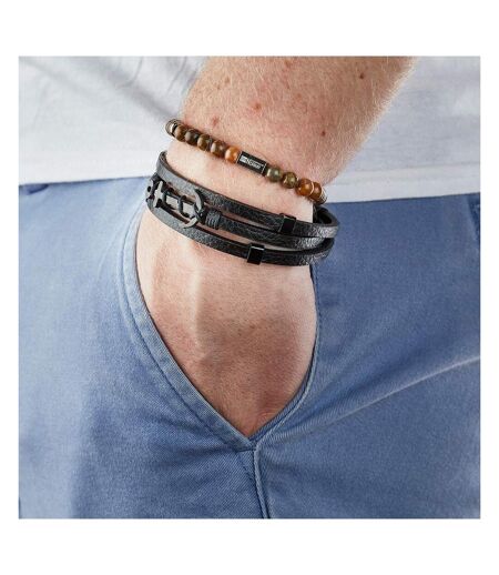 Bracelet noir geographical norway 315001 - taille unique
