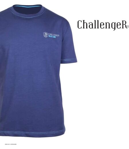 CHALLENGER SANCHO2 : Tee-shirt col rond en coton flammé pour un look texturé unique