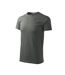 Mens Basic Cotton T-shirt Green Adler-4