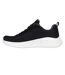 Womens/ladies Bobs Slip-on Trainers Black Skechers-2