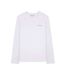 T-shirt Manches Longues Blanc Homme Teddy Smith 11017085D - L