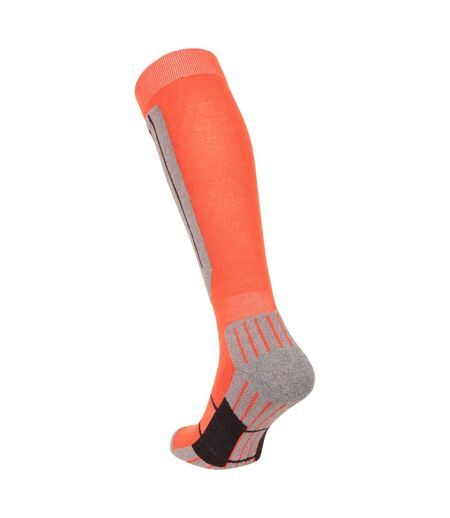 Chaussettes de ski isocool homme gris / orange Mountain Warehouse