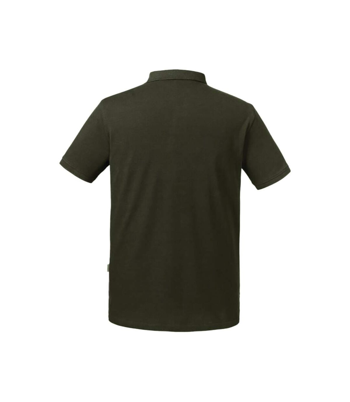 Russell Mens Pure Organic Polo (Dark Olive)