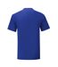 Mens Iconic 150 T-shirt Cobalt Blue Fruit Of The Loom-2