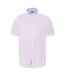 D555 Chemise Longue Manches Courtes James Homme Rose Duke-2
