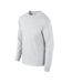 Unisex Adult Plain Ultra Cotton Long-sleeved T-shirt Ash Gildan-3