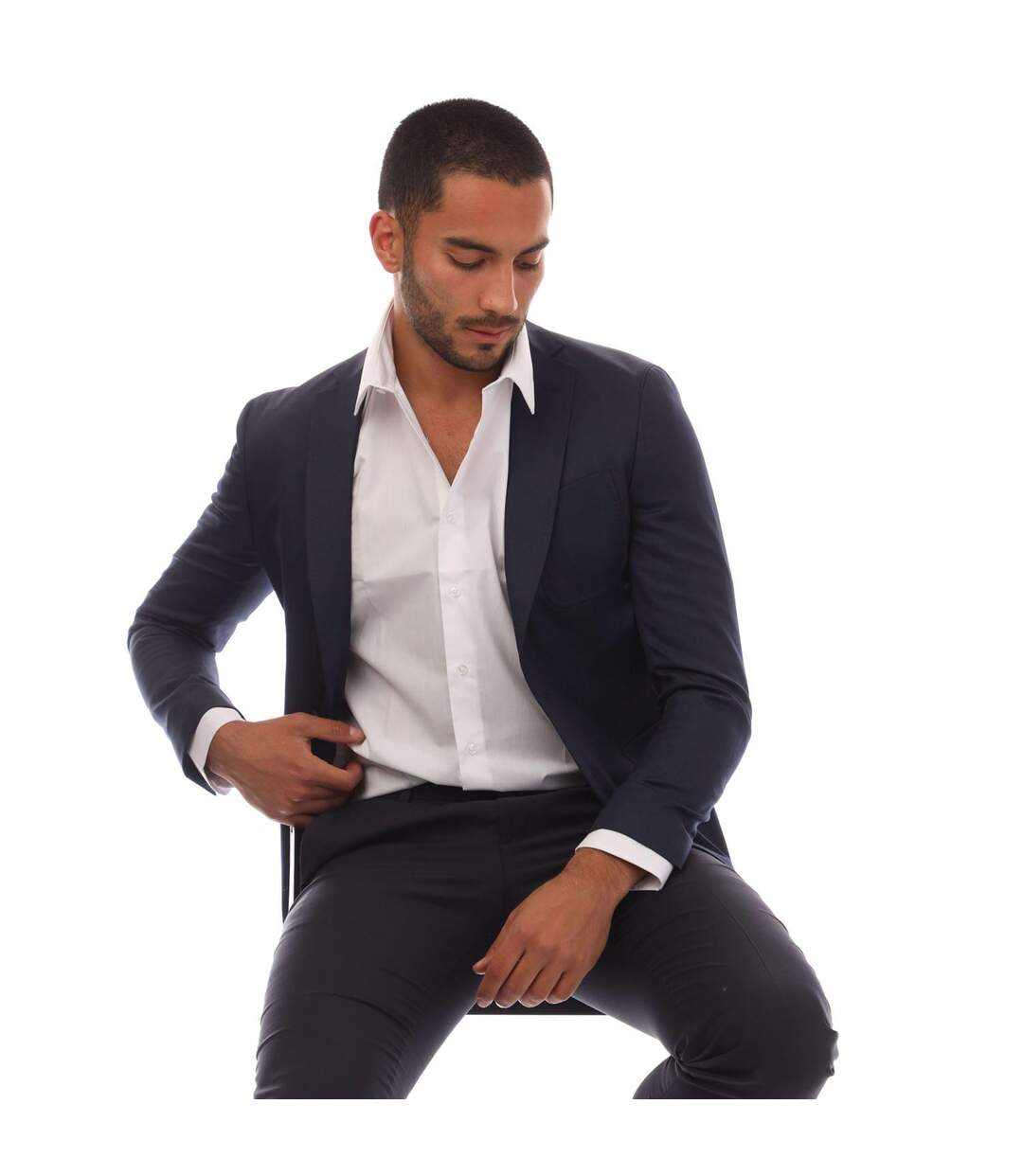 Blazer Raye8 Homme Bleu Marine Hugo Boss-1