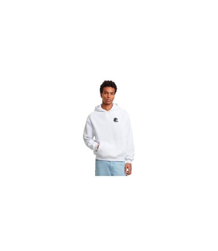Mens Artists Gallery Fluffy Hoodie Blanc Mister Tee