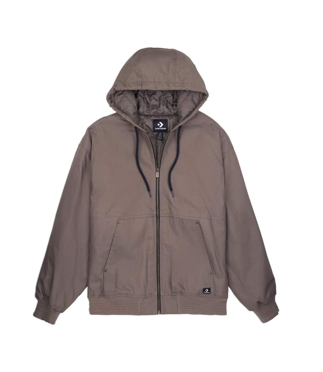 Veste marron homme converse insulated-2