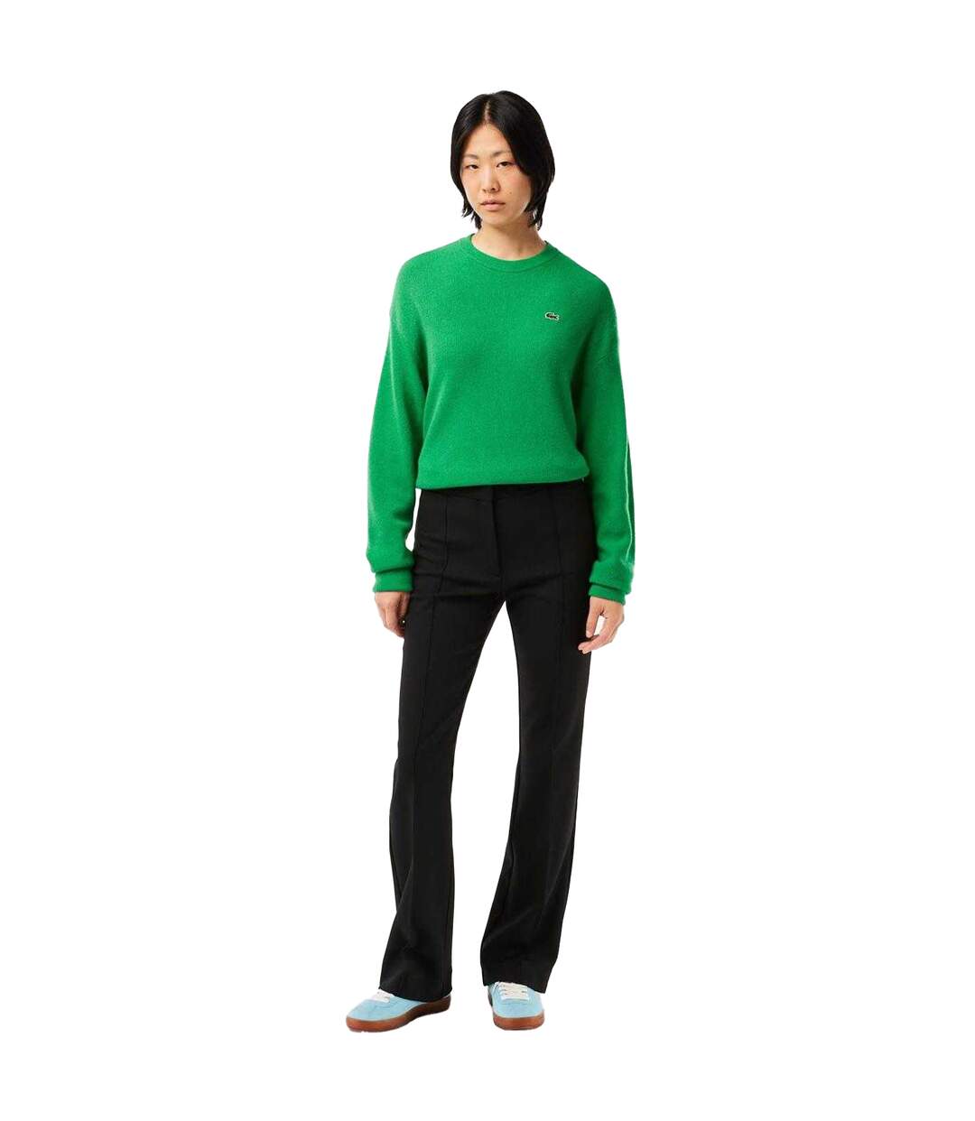 Pantalon Femme Noir Lacoste-1