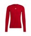 T-shirt Manches Longues Homme Rouge Adidas-2