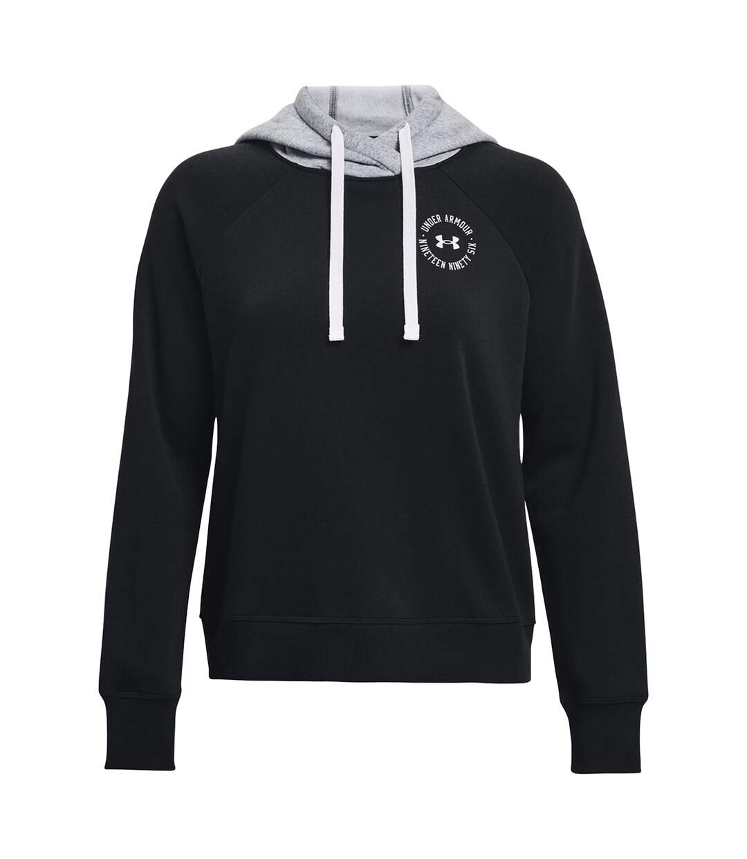 Sweat À Capuche Rival Femme Noir Under Armour-2
