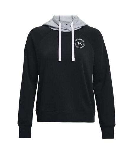 Sweat À Capuche Rival Femme Noir Under Armour