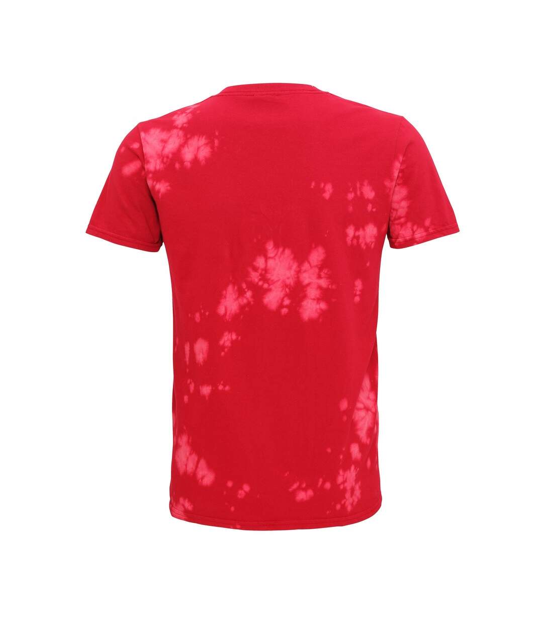 T-shirt délavé mixte rouge Colortone