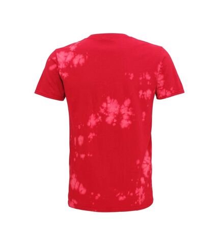 Colortone Unisex Bleached Out T-Shirt (Red) - UTRW5984
