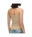 Débardeur marron clair femme superdry fine - l-2