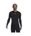 T-shirt Manches Longues Techfit Homme Noir Adidas-1