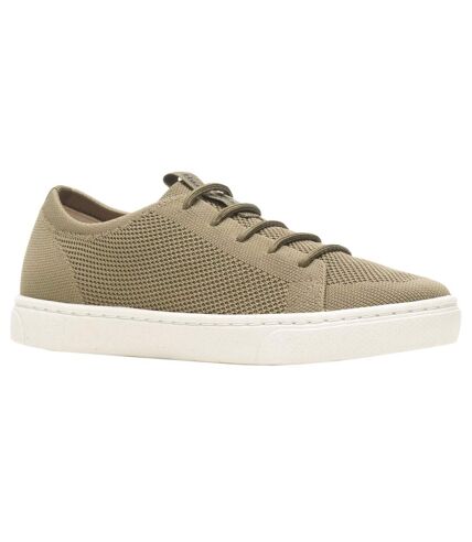 Hush Puppies Mens Good Casual Shoes (Olive) - UTFS8952
