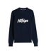 Mens Embroidered Logo Sweatshirt Night Navy Tommy Hilfiger-2