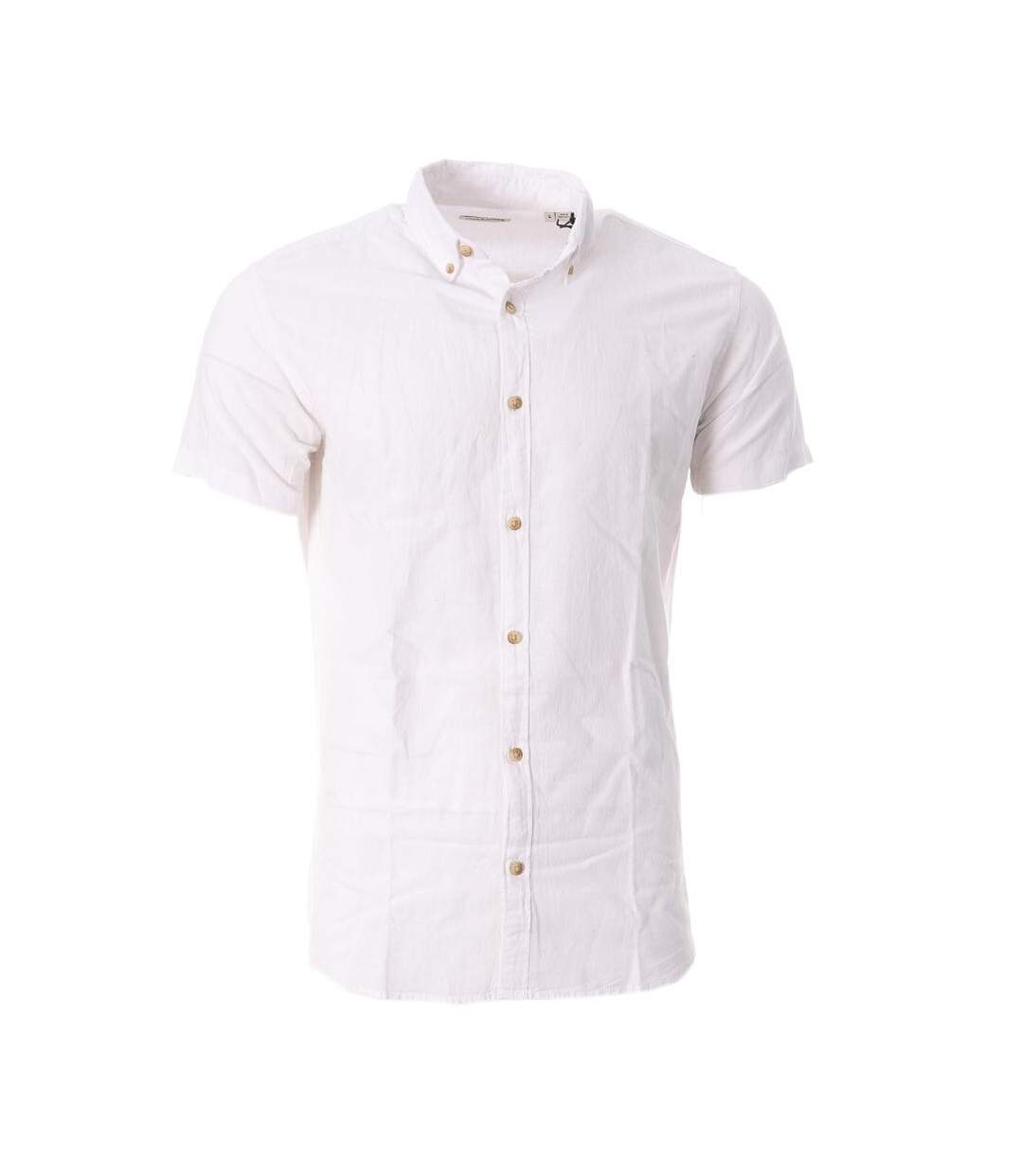 Chemisette blanc homme jack & jones summer - l-1