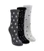 Sock Snob - 3 Paires de Chaussettes Femme Fantaisie Étoiles en Coton Douces-1