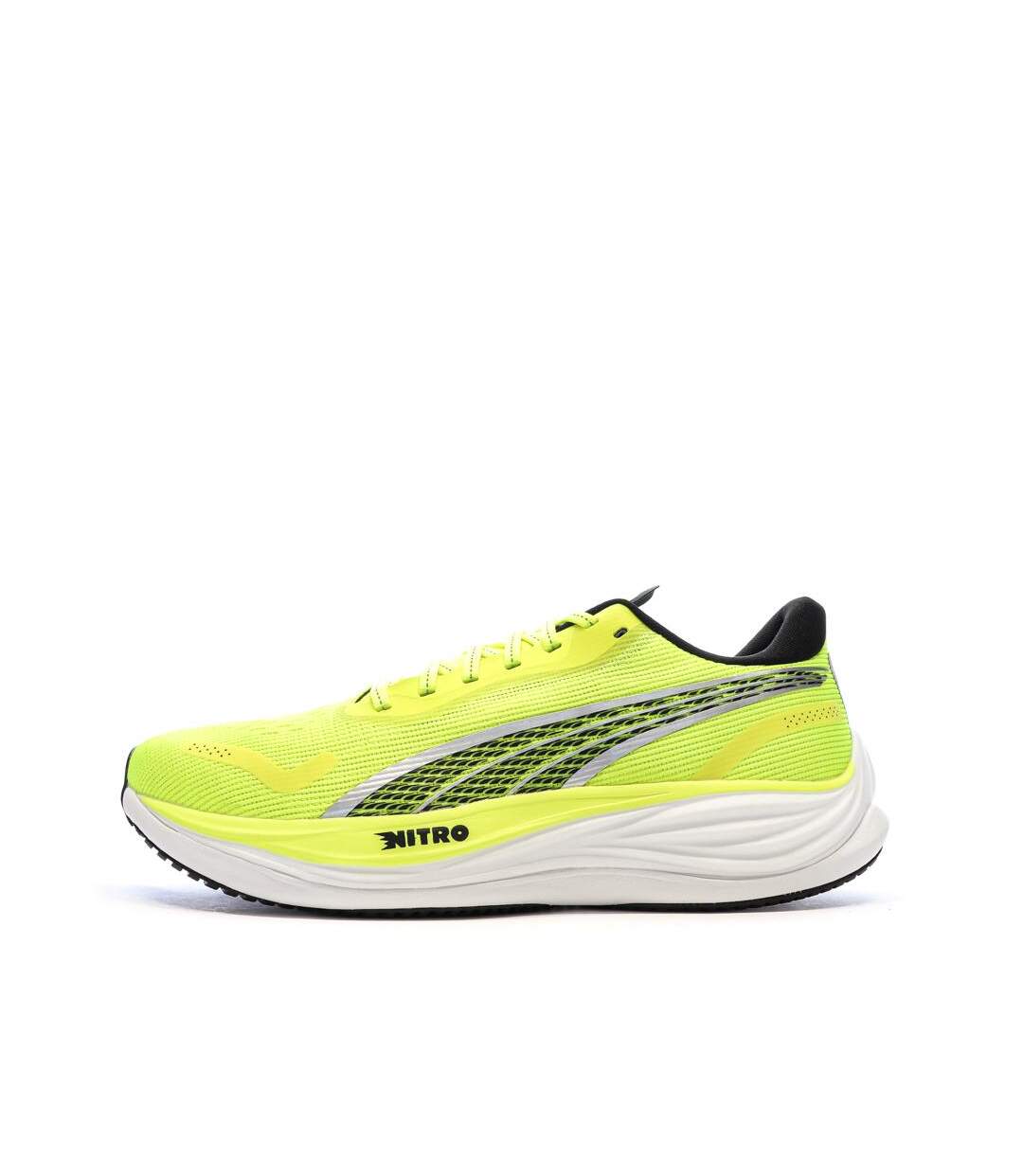 Chaussures de running jaune homme puma velocity nitro 3-1