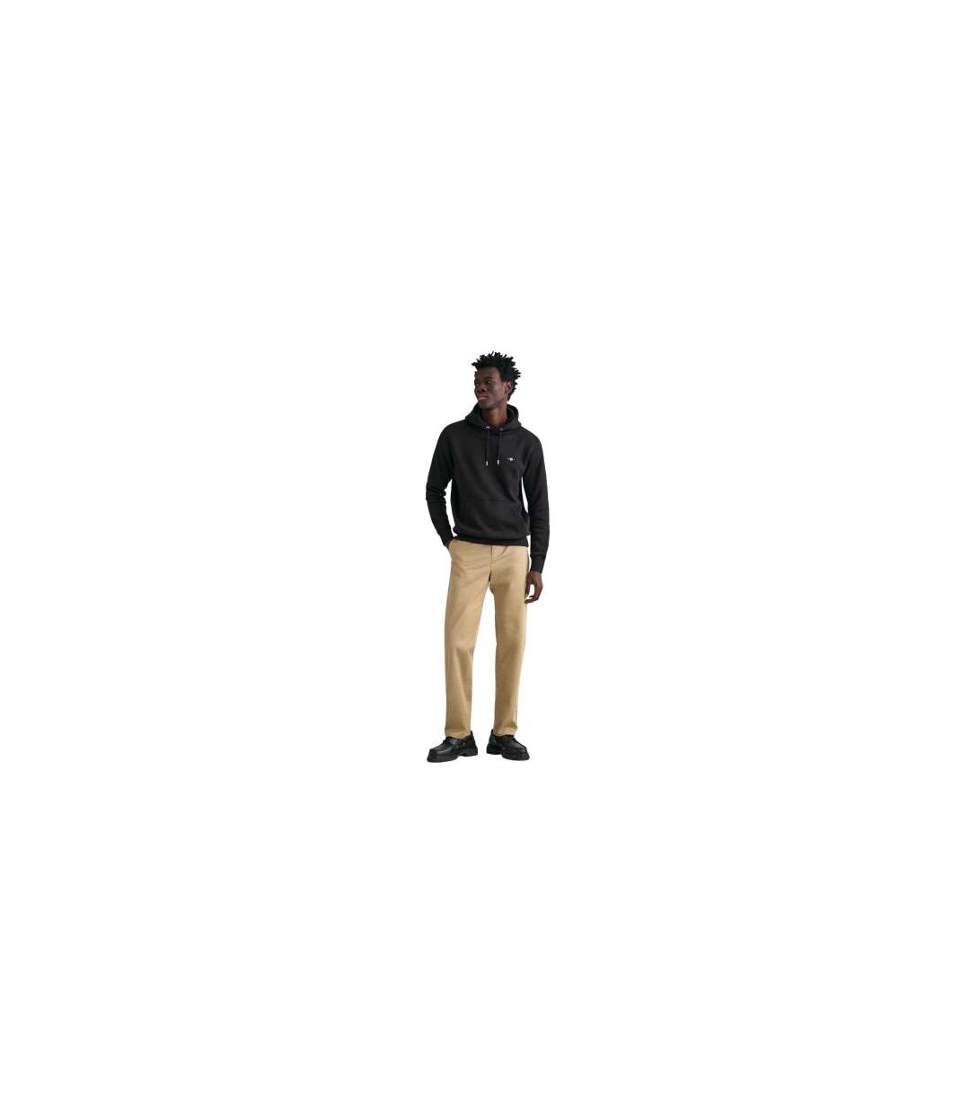 Chino Homme Kaki Foncé Gant-1