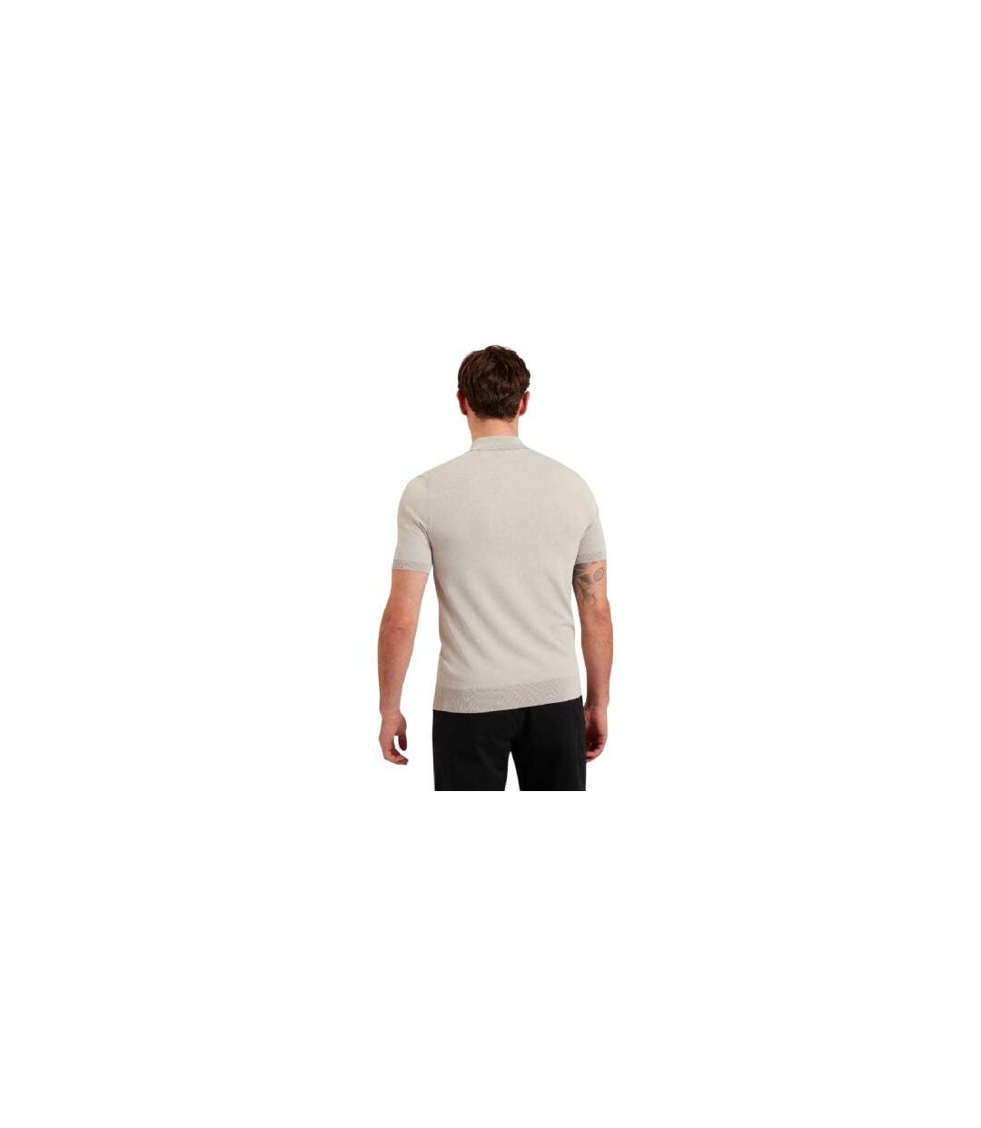 Polo Daldin Homme Gris Foncé Ted Baker-1
