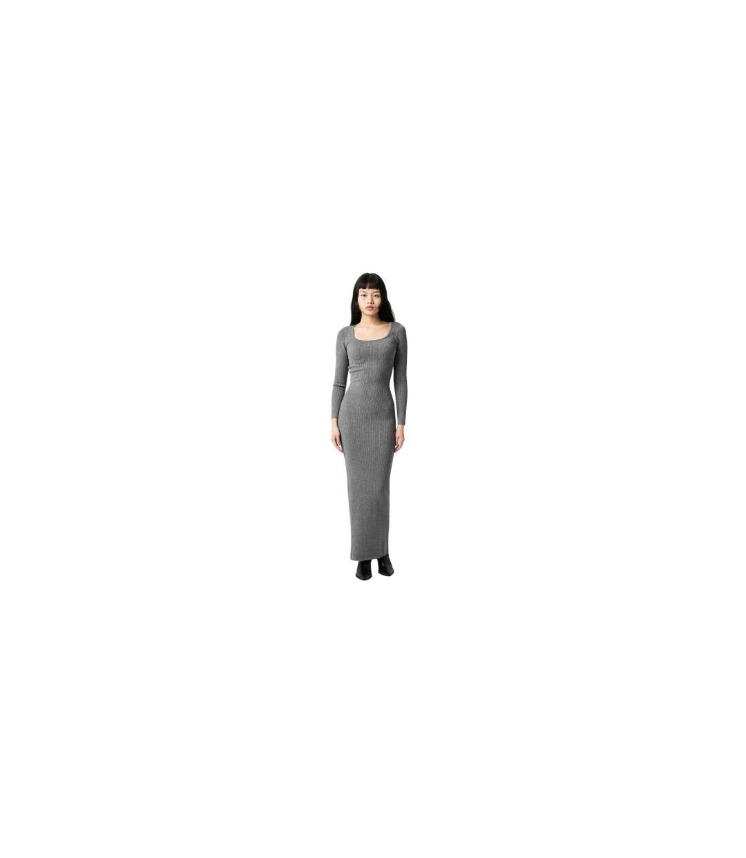 Robe Longue Femme Charbon Chiné Jack Wills-1