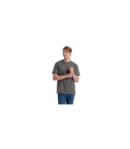 T-shirt Pure Adulte Graphite Clair Fruit Of The Loom