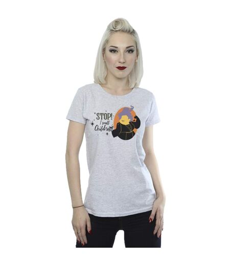 Disney Femme/Les femmes Hocus Pocus Stop Mary - T-shirt en coton (Gris sportif) - UTBI48504