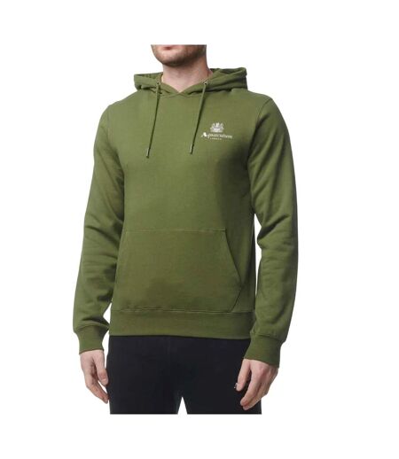 Sweat À Capuche Motif Petit Logo Active Homme Vert Aquascutum