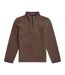 Haut Polaire Motif/style Détail Contrasté Alfie Homme Marron Animal-3