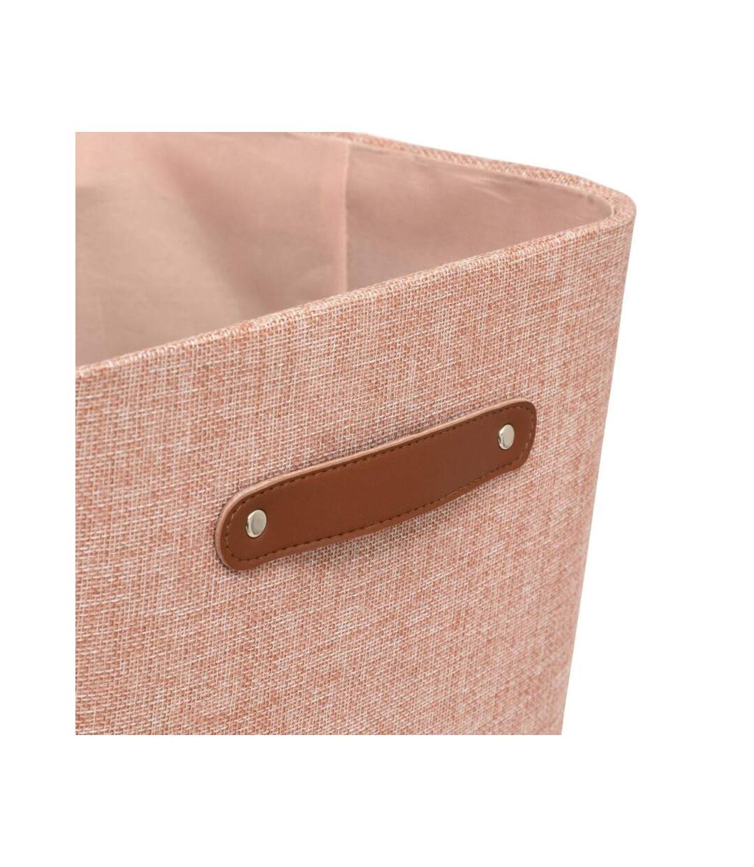 Boîte de Rangement Déco Roundy 31cm Nude-2